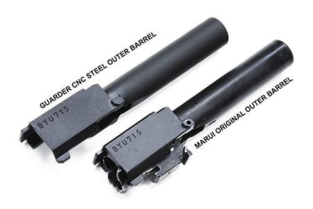 Guarder CNC Steel Outer Barrel for MARUI Model 19