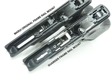 Guarder G19 New Generation Frame Rail Mount ( Black ) ( TM Model 19 ) ( Trigger Housing )