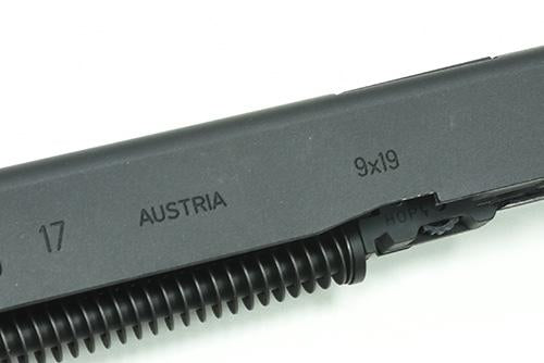 Guarder Model 17 Gen2 Aluminum Slide Complete Set For Marui G Model GBB Pistol Series ( 2020 New Ver. / Euro. Ver. / Black )