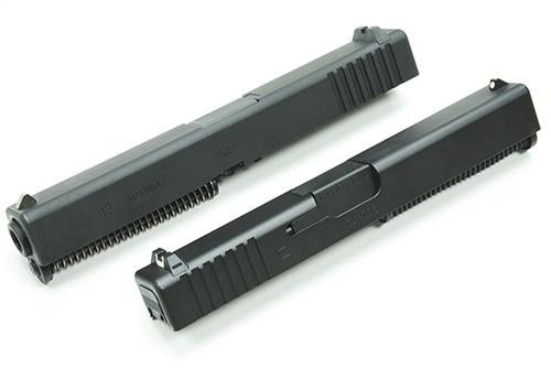 Guarder Model 17 Gen2 Steel Slide Complete Set For Marui G Model GBB Pistol Series ( 2020 New Ver. / U.S. Ver. / Black )