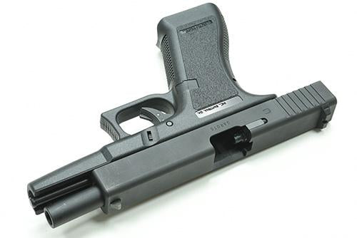 Guarder Model 17 Gen2 Steel Slide Complete Set For Marui G Model GBB Pistol Series ( 2020 New Ver. / Euro. Ver. / Black )