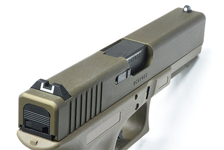 Guarder Aluminum CNC Slide for Marui TM G17 Gen4 GBB Pistol Series ( FDE )