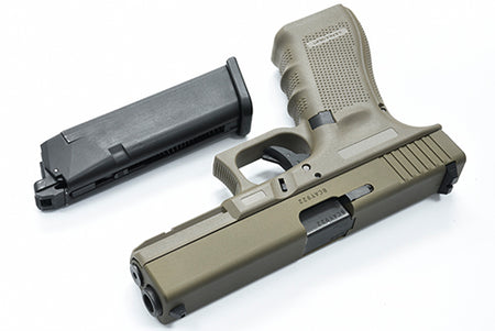 Guarder Aluminum CNC Slide for Marui TM G17 Gen4 GBB Pistol Series ( FDE )
