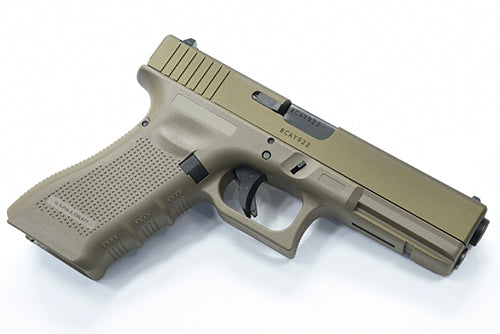 Guarder Aluminum CNC Slide for Marui TM G17 Gen4 GBB Pistol Series ( FDE )