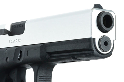 Guarder Aluminum CNC Slide for Marui TM G17 Gen4 GBB Pistol Series ( Silver )