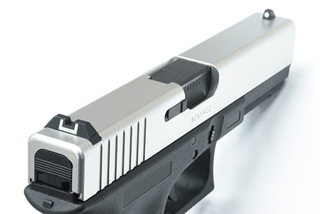 Guarder Aluminum CNC Slide for Marui TM G17 Gen4 GBB Pistol Series ( Silver )