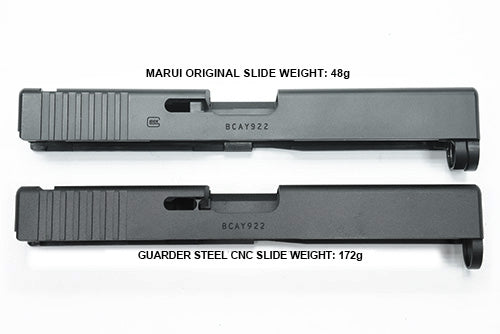 Guarder Steel CNC Slide for MARUI TM Model 17 Gen4  ( Black )