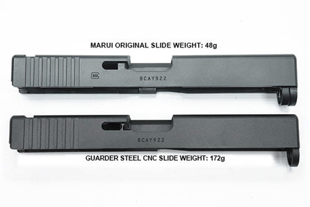 Guarder Steel CNC Slide for MARUI TM Model 17 Gen4  ( Black )