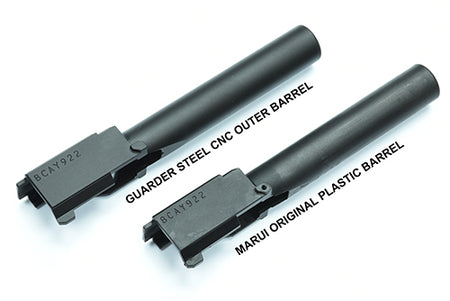 Guarder CNC Steel Outer Barrel for MARUI TM G17 Gen4 GBBP ( Black )