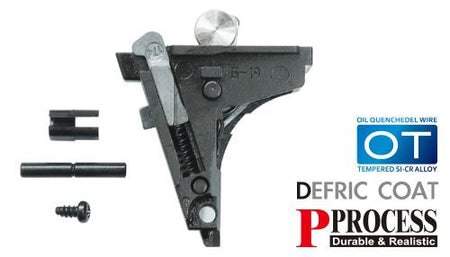 Guarder Steel Rear Chassis Set for MARUI TM G17 / 19 Gen4 ( G Model )