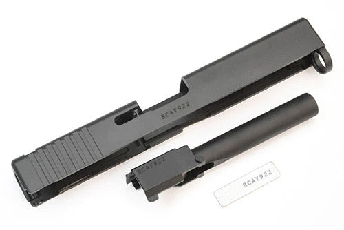 Guarder CNC Aluminum Slide / Steel Barrel Kit for MARUI TM G17 Gen4 GBBP Series ( Black )