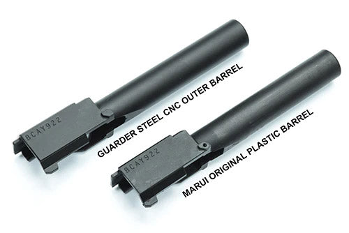 Guarder CNC Aluminum Slide / Steel Barrel Kit for MARUI TM G17 Gen4 GBBP Series ( Black )