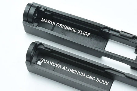Guarder CNC Aluminum Slide / Steel Barrel Kit for MARUI TM G17 Gen4 GBBP Series ( Black )