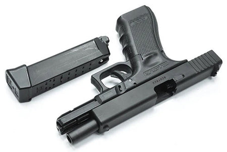 Guarder CNC Aluminum Slide / Steel Barrel Kit for MARUI TM G17 Gen4 GBBP Series ( Black )