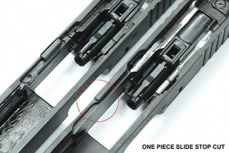 Guarder CNC Aluminum Slide / Steel Barrel Kit for MARUI TM G17 Gen4 ( G34 Gen4 Standard / Black )