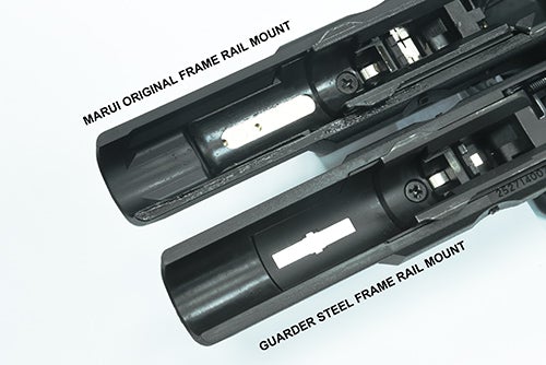 Guarder Steel Rail Mount for Marui TM G17 Gen4 GBBP Series ( Trigger Housing )