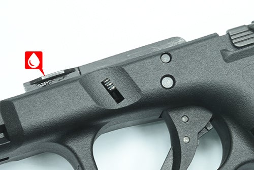 Guarder Steel Rail Mount for Marui TM G17 Gen4 GBBP Series ( Trigger Housing )