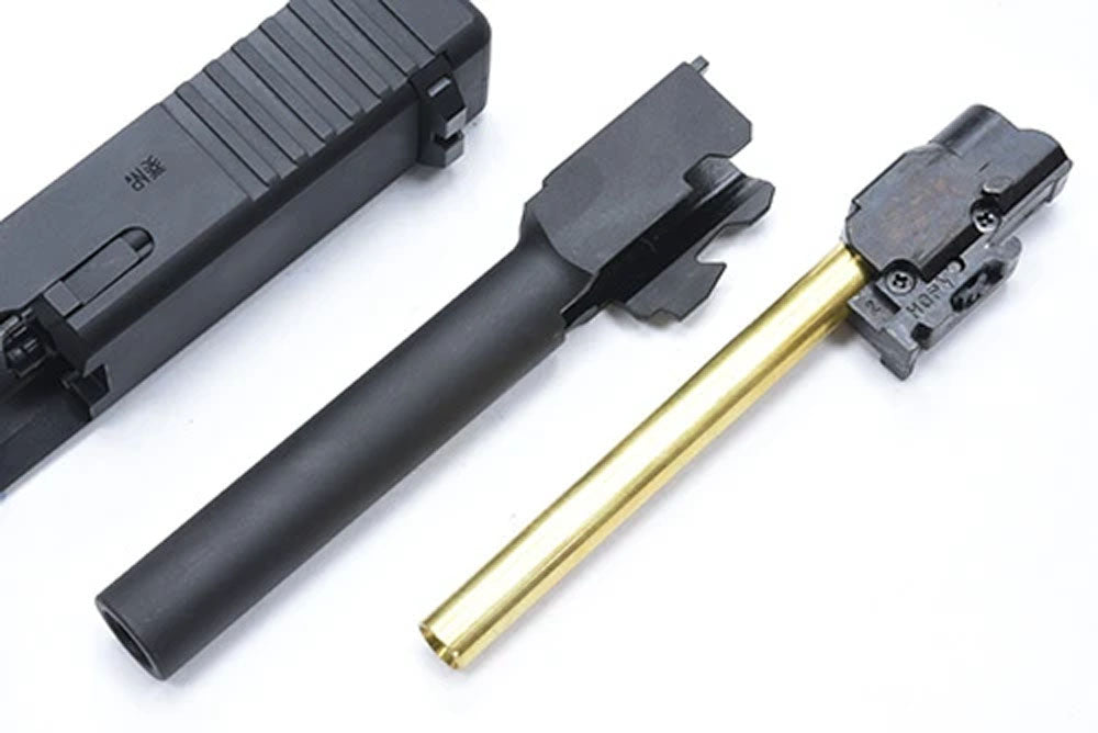 Guarder Steel Outer Barrel for Marui Model 17 / 18C ( Black )