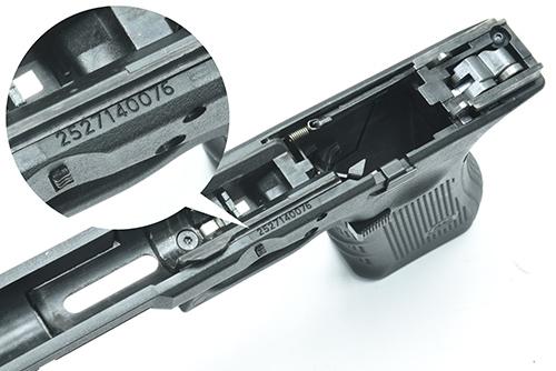 Guarder Original Frame for MARUI TM G17 Gen4 ( Euro. Ver. / Black ) ( G Model )