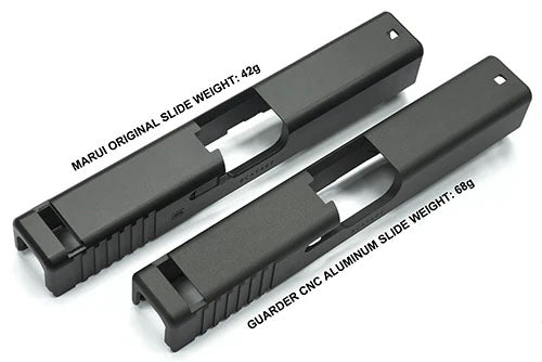 Guarder Aluminum CNC Slide for Marui TM G19 Gen4 GBBP ( Black )