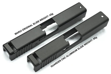Guarder Aluminum CNC Slide for Marui TM G19 Gen4 GBBP ( Black )