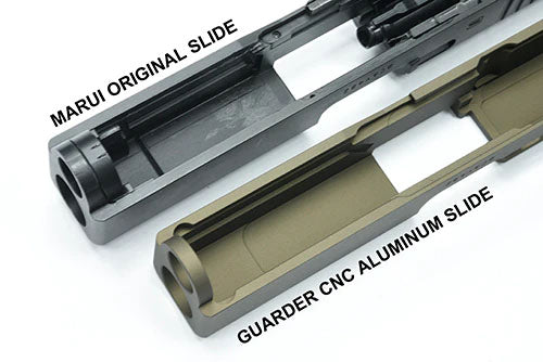 Guarder Aluminum CNC Slide for Marui TM G19 Gen4 GBBP ( FDE )