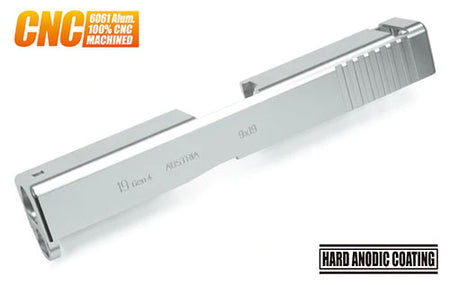 Guarder Aluminum CNC Slide for Marui TM G19 Gen4 GBBP ( Silver )