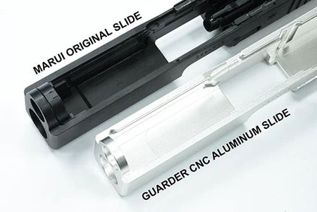 Guarder Aluminum CNC Slide for Marui TM G19 Gen4 GBBP ( Silver )
