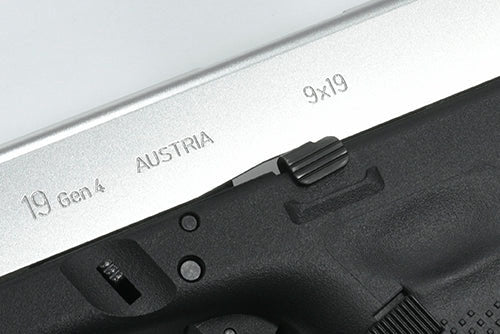 Guarder Aluminum CNC Slide for Marui TM G19 Gen4 GBBP ( Silver )