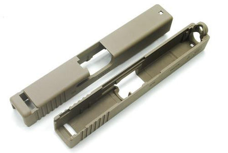 Guarder Aluminum Slide for Marui Model17 (Cerakote FDE)