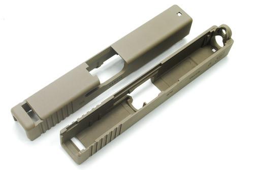 Guarder Aluminum Slide for Marui Model17 (Cerakote FDE)