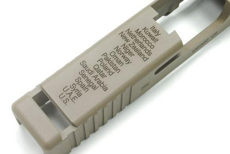 Guarder Aluminum Slide for TM Model 17 Desert Storm (Cerakote FDE)