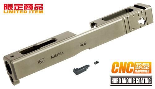 Guarder 7075 Aluminum CNC Slide for Marui Model G18C ( Tan )