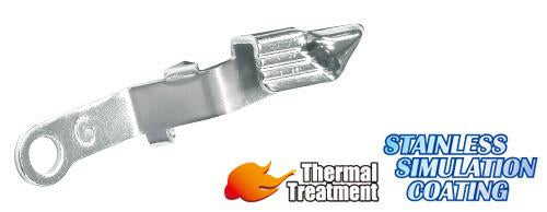 Guarder Extended Slide Stop for Marui G Model (Stainless Silver)