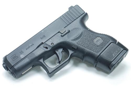 Guarder Model 19 Grip Spacer Adapts for KJ Model 26 / 27 (BK)