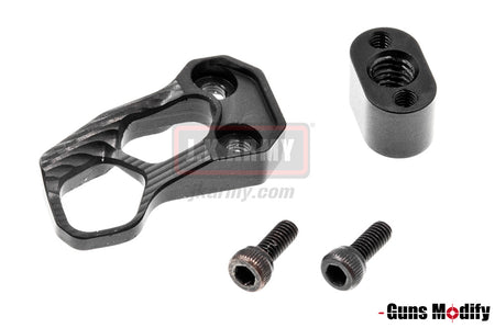 Guns Modify Aluminum CNC Magazine Release Extension ACXMR Style ( MWS / WA )-Red-WA