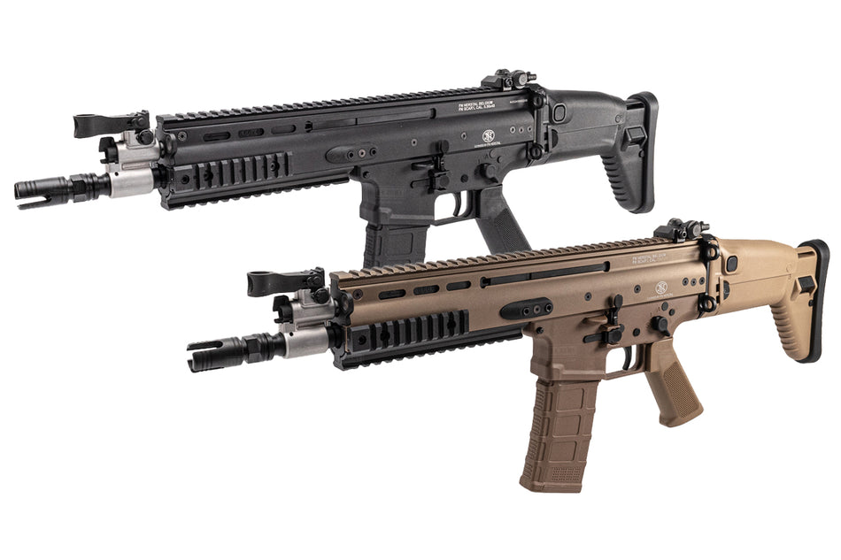 Cybergun FN HERSTAL Licensed SCAR L MK2 MWS GBB Rifle Airsoft ( by Guns Modify GM ) -Black x Tan ( Black Upper )