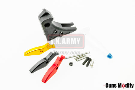 Guns Modify S Style 6061Aluminum Adjustable Trigger ( Black )