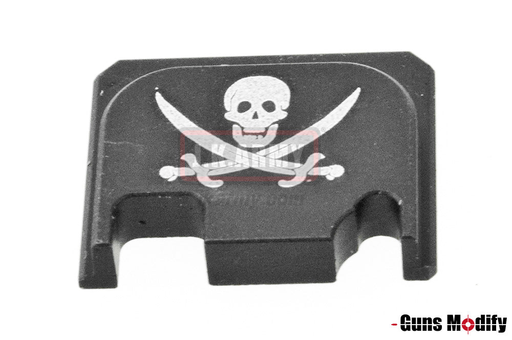 Guns Modify 6061Aluminum CNC GBBU Rear Plate for Model G Series G17 etc. ( GM0049-04 )