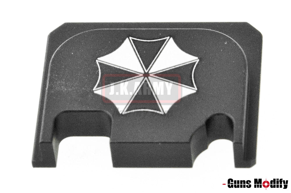 Guns Modify 6061Aluminum CNC GBBU Rear Plate for Model G Series G17 etc. ( GM0049-06 )