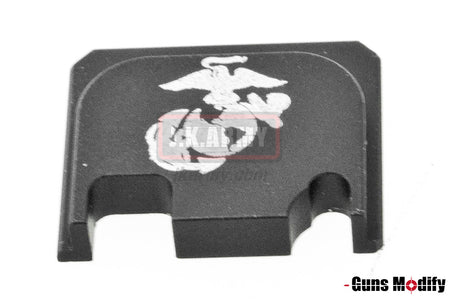 Guns Modify 6061Aluminum CNC GBBU Rear Plate for Model G Series G17 etc. ( GM0049-08 )