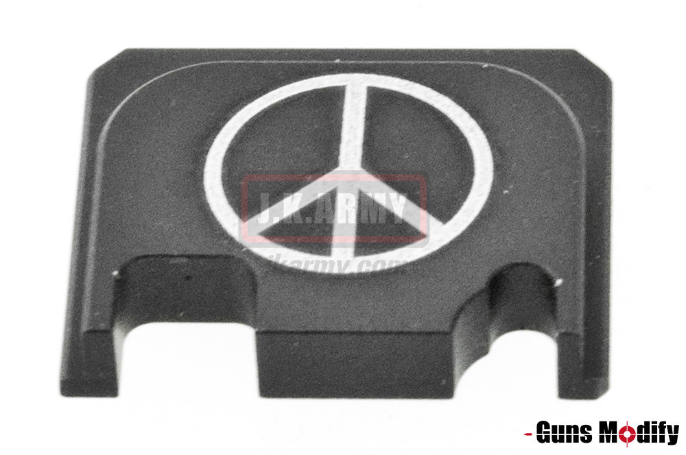 Guns Modify 6061Aluminum CNC GBBU Rear Plate for Model G Series G17 etc. ( GM0049-17 )