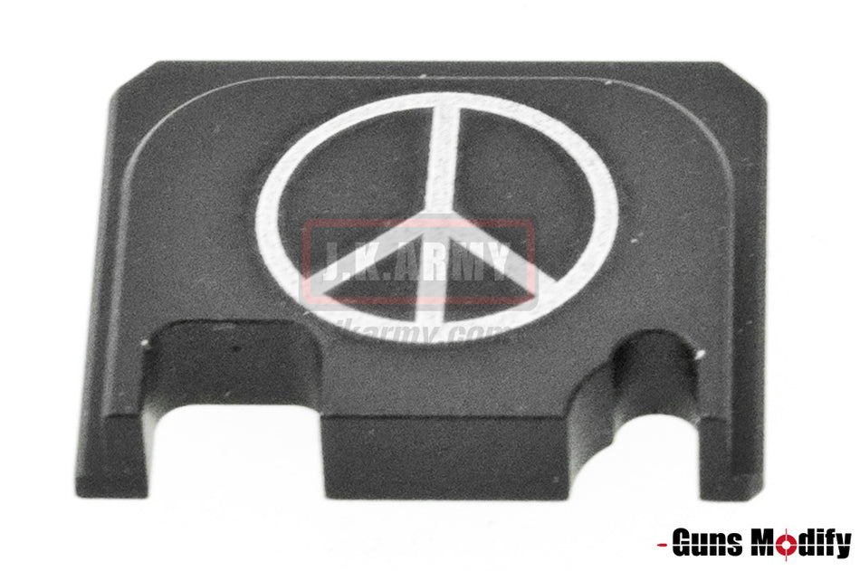 Guns Modify 6061Aluminum CNC GBBU Rear Plate for Model G Series G17 etc. ( GM0049-17 )