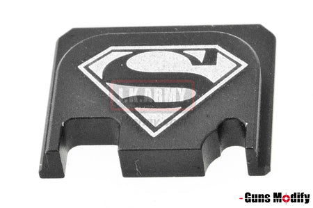 Guns Modify 6061Aluminum CNC GBBU Rear Plate for Model G Series G17 etc. ( GM0049-18 )