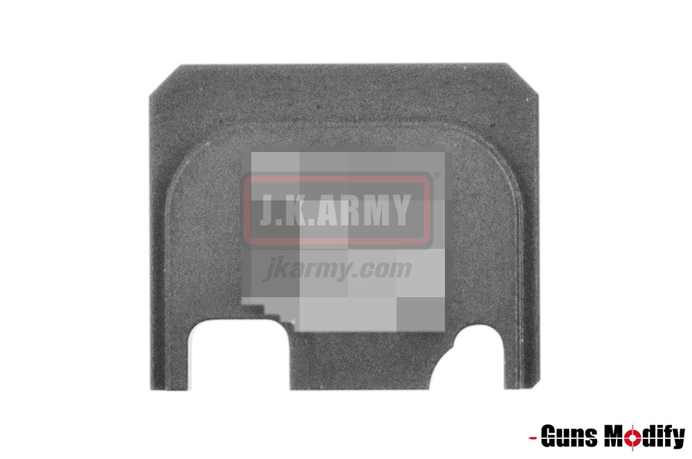 Guns Modify 6061Aluminum CNC GBBU Rear Plate for Model G Series G17 etc. ( GM0049-26 S Style )