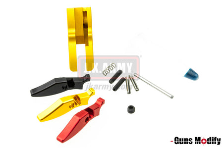 Guns Modify S Style 6061Aluminum Adjustable Trigger ( Gold )