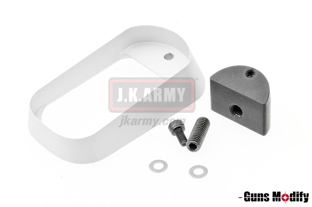 Guns Modify Sentinel Magwell For TM Model 17/18 ( Silver )