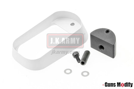 Guns Modify Sentinel Magwell For TM Model 17/18 ( Silver )