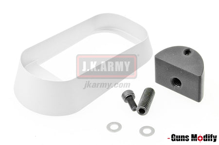 Guns Modify Sentinel Magwell For TM Model 17/18 ( Silver )