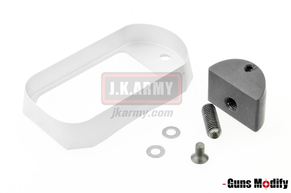 Guns Modify S Style Magwell For TM Model 17/18 ( Silver )